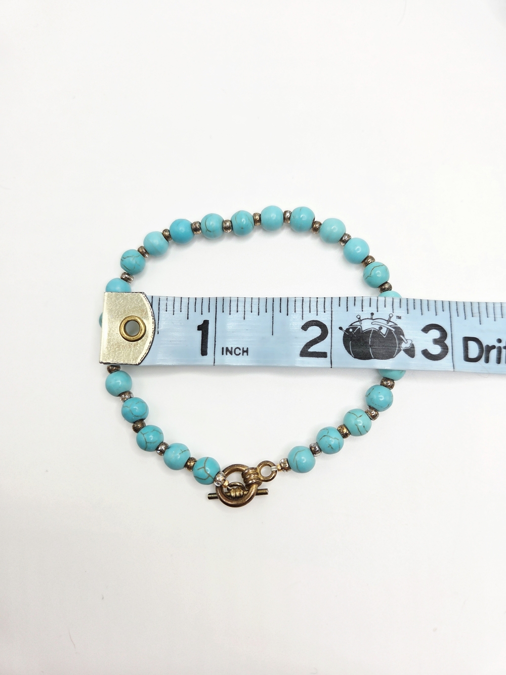 Turquoise Beaded Bracelet - Women Jewelry - Picture 5 of 7